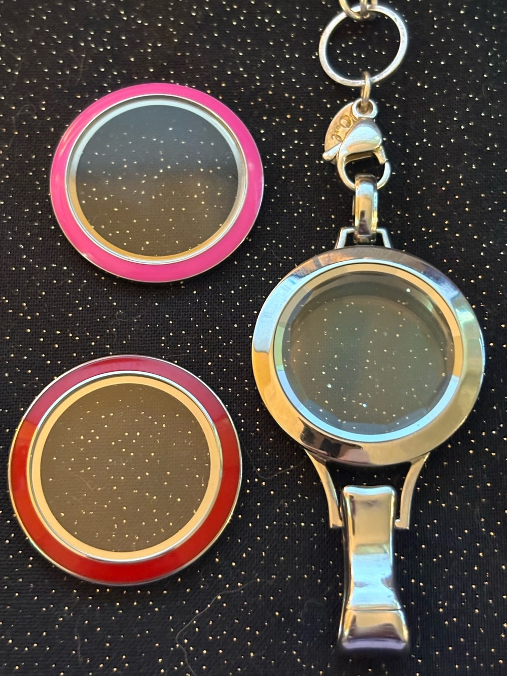 Origami Owl Lanyard Twist Locket Necklace